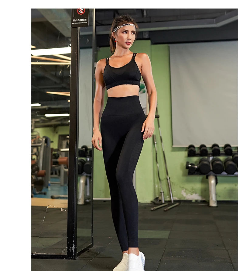 Leggings calças femininas push up ginásio collants sexy controle de barriga esporte yoga calças de cintura alta legging plus size fitness correndo calças