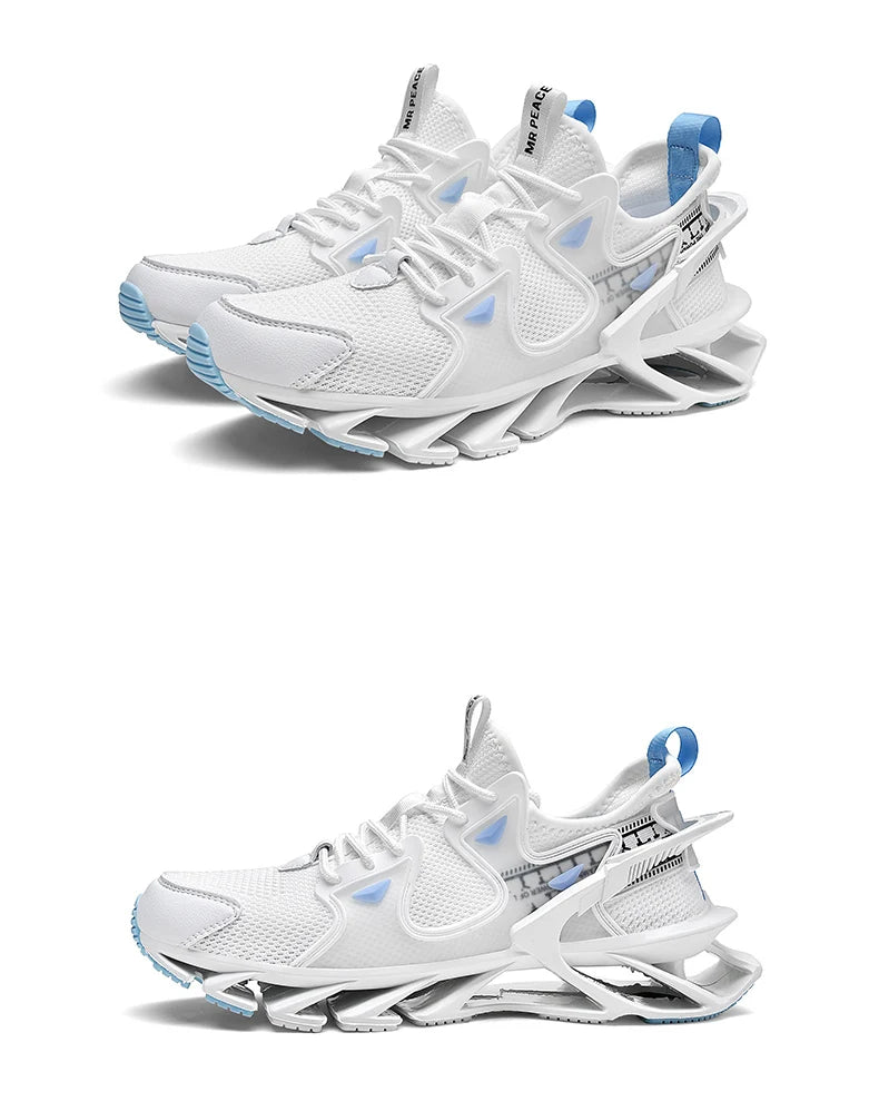 Tênis de luxo respirável masculino, Tênis Masculino, Mocassins casuais, Treinador de corrida, Corrida, Moda
