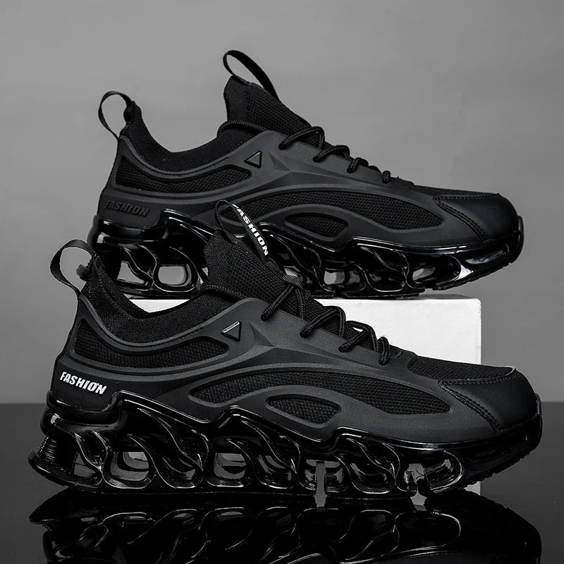 Tênis de luxo respirável masculino, Tênis Masculino, Mocassins casuais, Treinador de corrida, Corrida, Moda