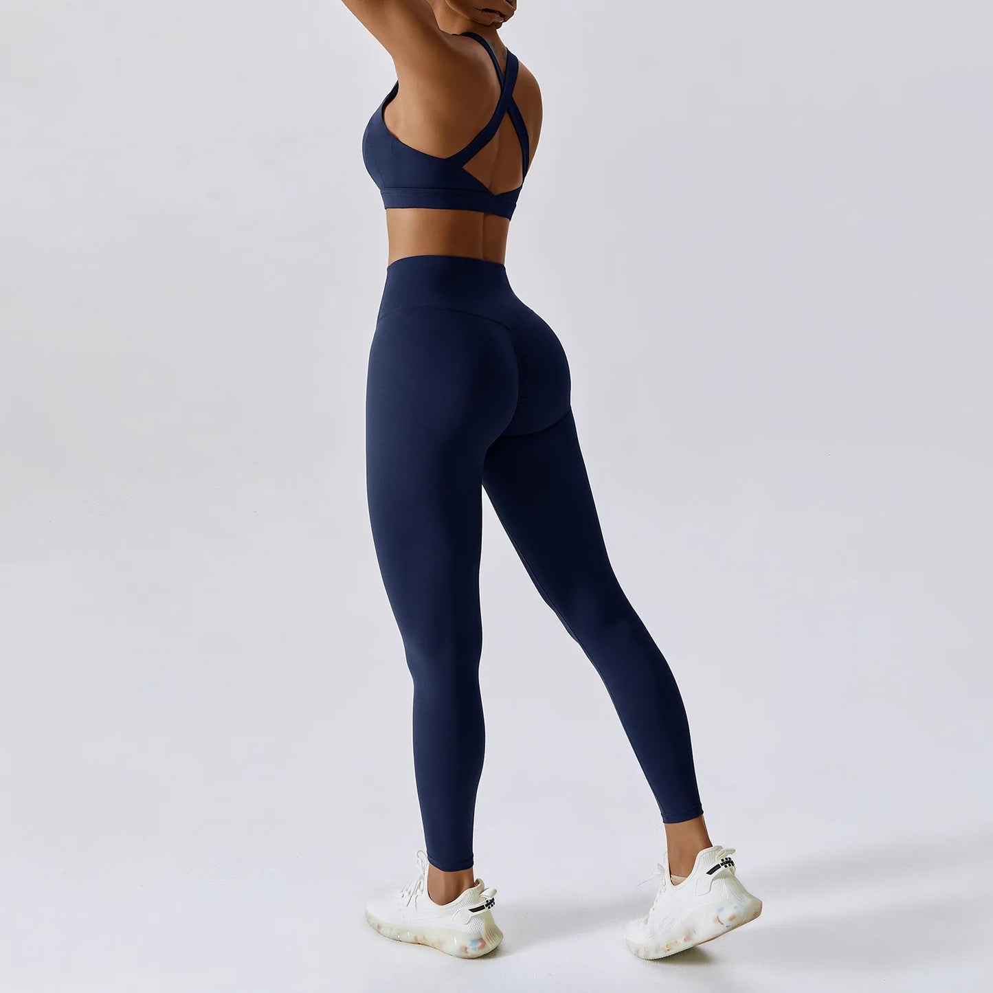 3 pçs conjunto de yoga roupas de ginásio 2 pçs roupas esportivas femininas ternos de yoga conjunto de fitness treino feminino jaqueta esportiva manga longa ginásio legging
