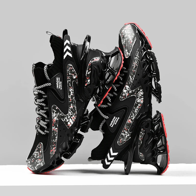 Tênis de luxo respirável masculino, Tênis Masculino, Mocassins casuais, Treinador de corrida, Corrida, Moda
