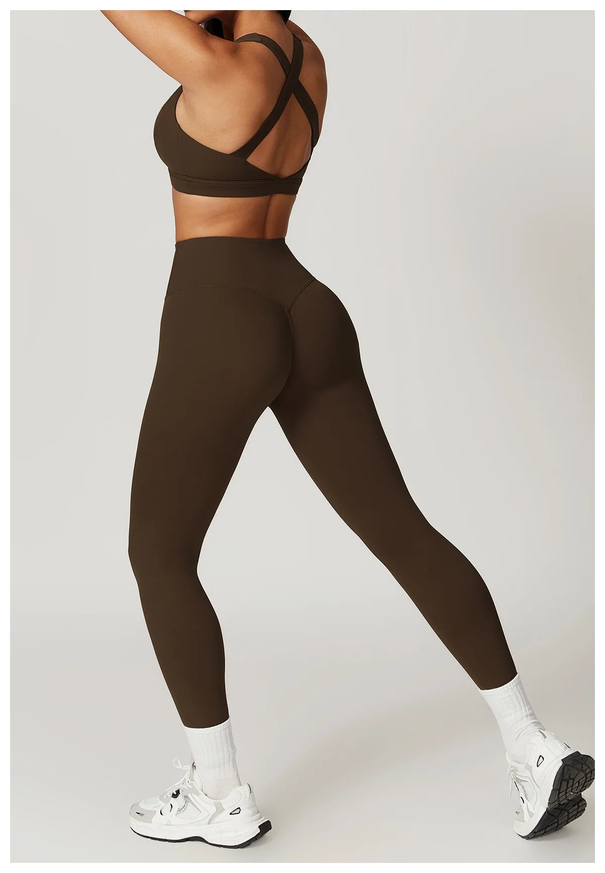 Ginásio feminino push up calças de yoga nu sentimento roupas esportivas elástico cintura alta nádega levantamento esportes fitness apertado sweatpants