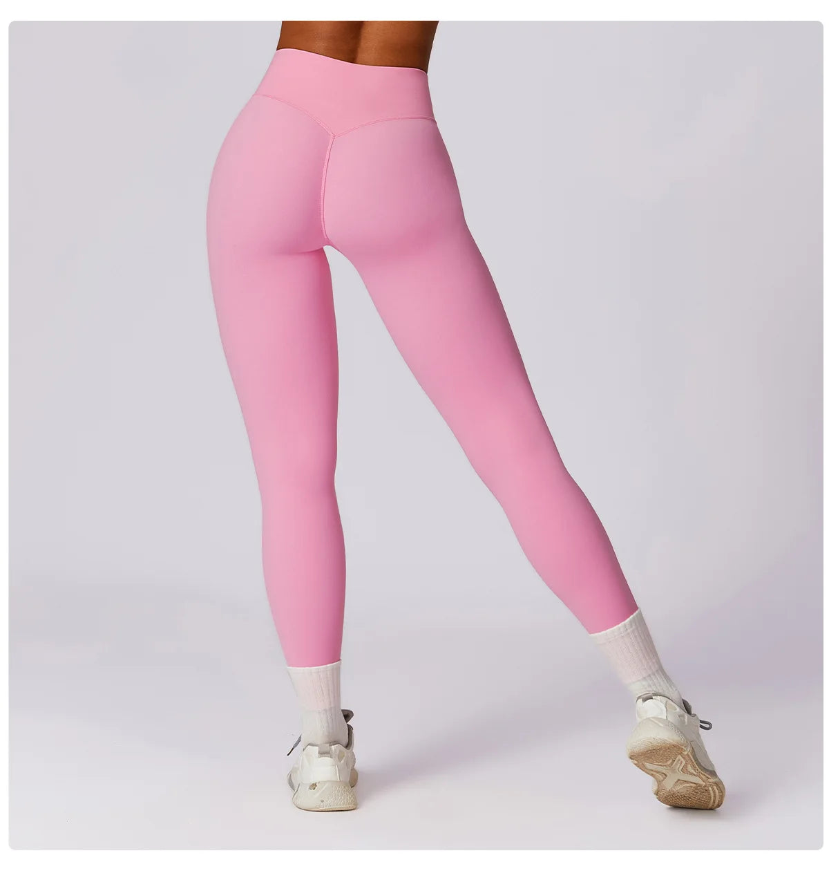 Ginásio feminino push up calças de yoga nu sentimento roupas esportivas elástico cintura alta nádega levantamento esportes fitness apertado sweatpants