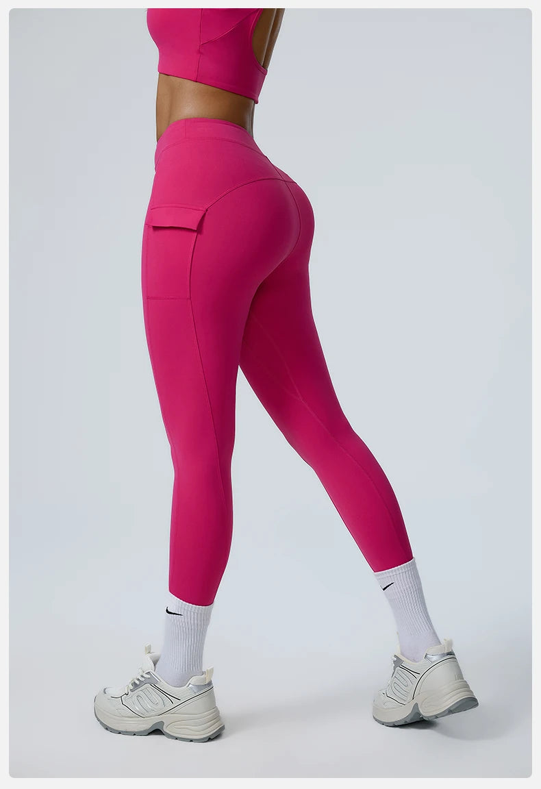 Shorts Leggings Femininos, Calças de Yoga, Leggings de Cintura Alta, Calças de Fitness para Treino, Calças Esportivas para Corrida ao Ar Livre, Roupas Atléticas Femininas