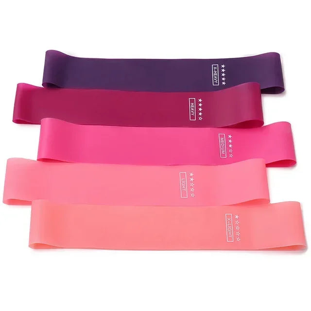 Equipamento de treino de fitness portátil faixas de resistência de borracha yoga ginásio elástico força da goma pilates crossfit feminino peso esportes
