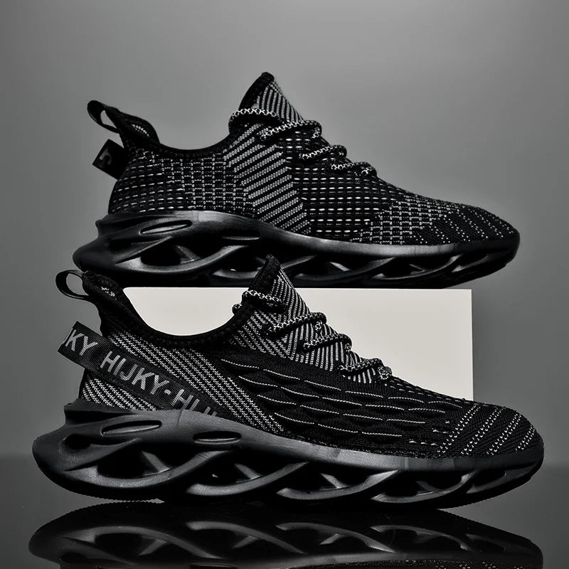 Tênis de luxo respirável masculino, Tênis Masculino, Mocassins casuais, Treinador de corrida, Corrida, Moda