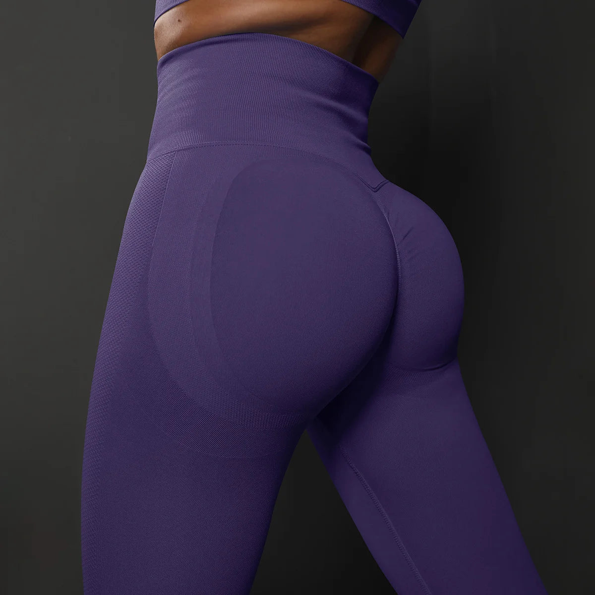 Cintura alta yoga leggings mulheres sem costura push up esporte leggings fitness correndo hip lift calças de yoga altamente elástico ginásio leggings