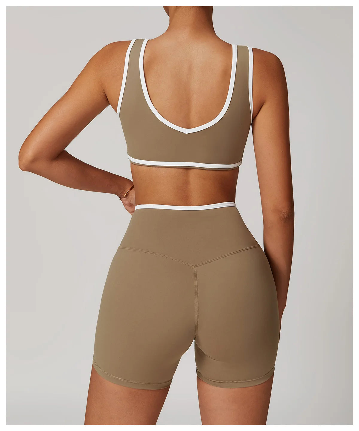 Roupa interior esportiva feminina superior push up fitness yoga sutiã cor bloqueio sutiã de treino ginásio esporte topos para mulher respirável correndo colete