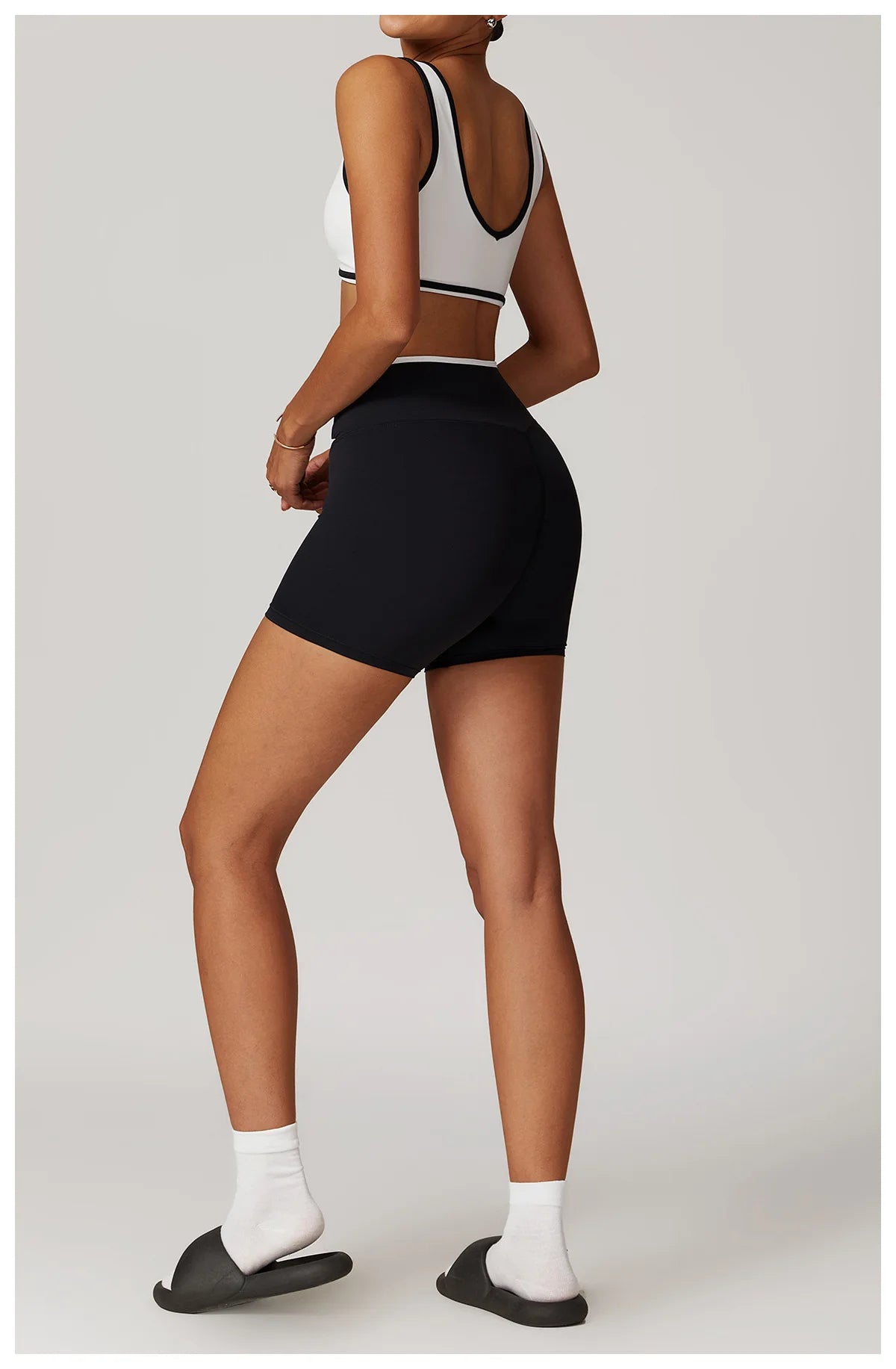 Roupa interior esportiva feminina superior push up fitness yoga sutiã cor bloqueio sutiã de treino ginásio esporte topos para mulher respirável correndo colete