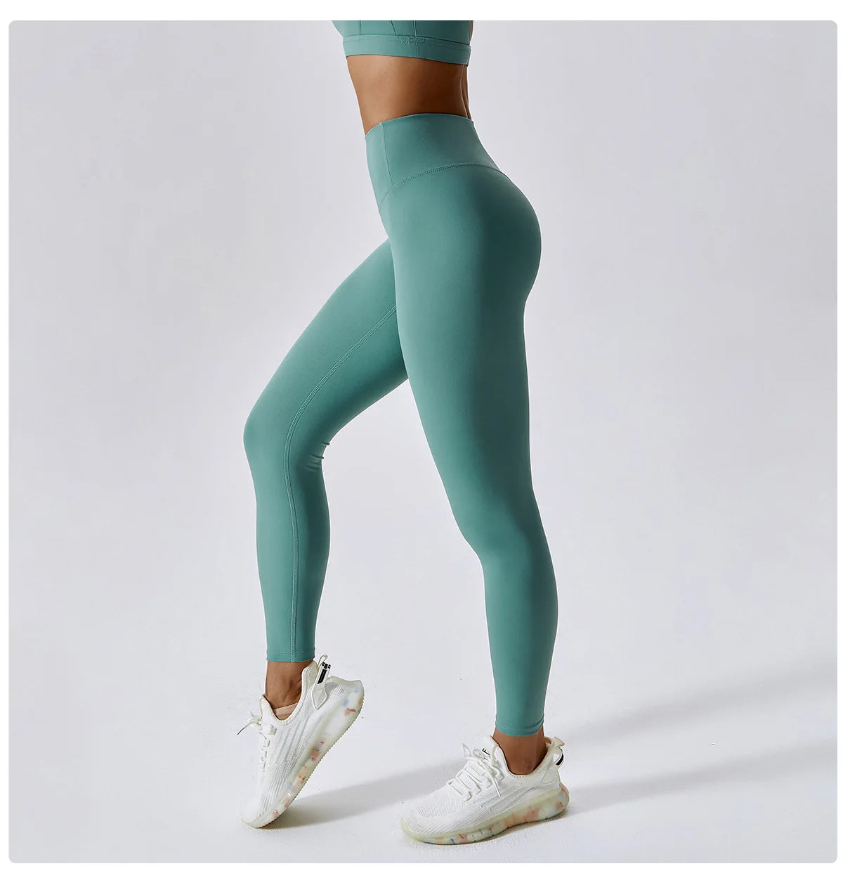 Ginásio feminino push up calças de yoga nu sentimento roupas esportivas elástico cintura alta nádega levantamento esportes fitness apertado sweatpants