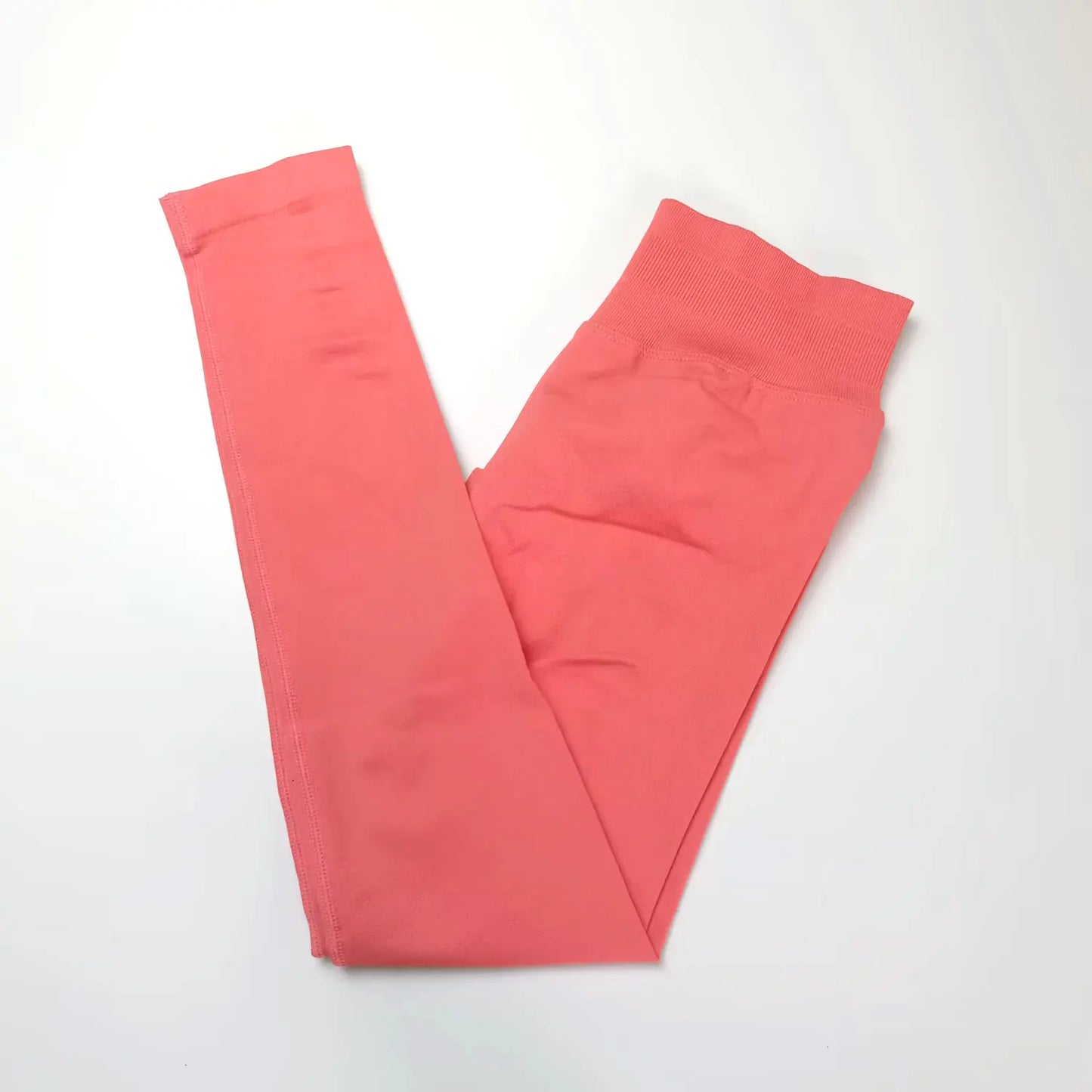 Nclagen impacto leggings mulheres sem costura esportes calças de yoga baixa faixa com nervuras roupas de ginásio fitness treino wear scrunch bum collants