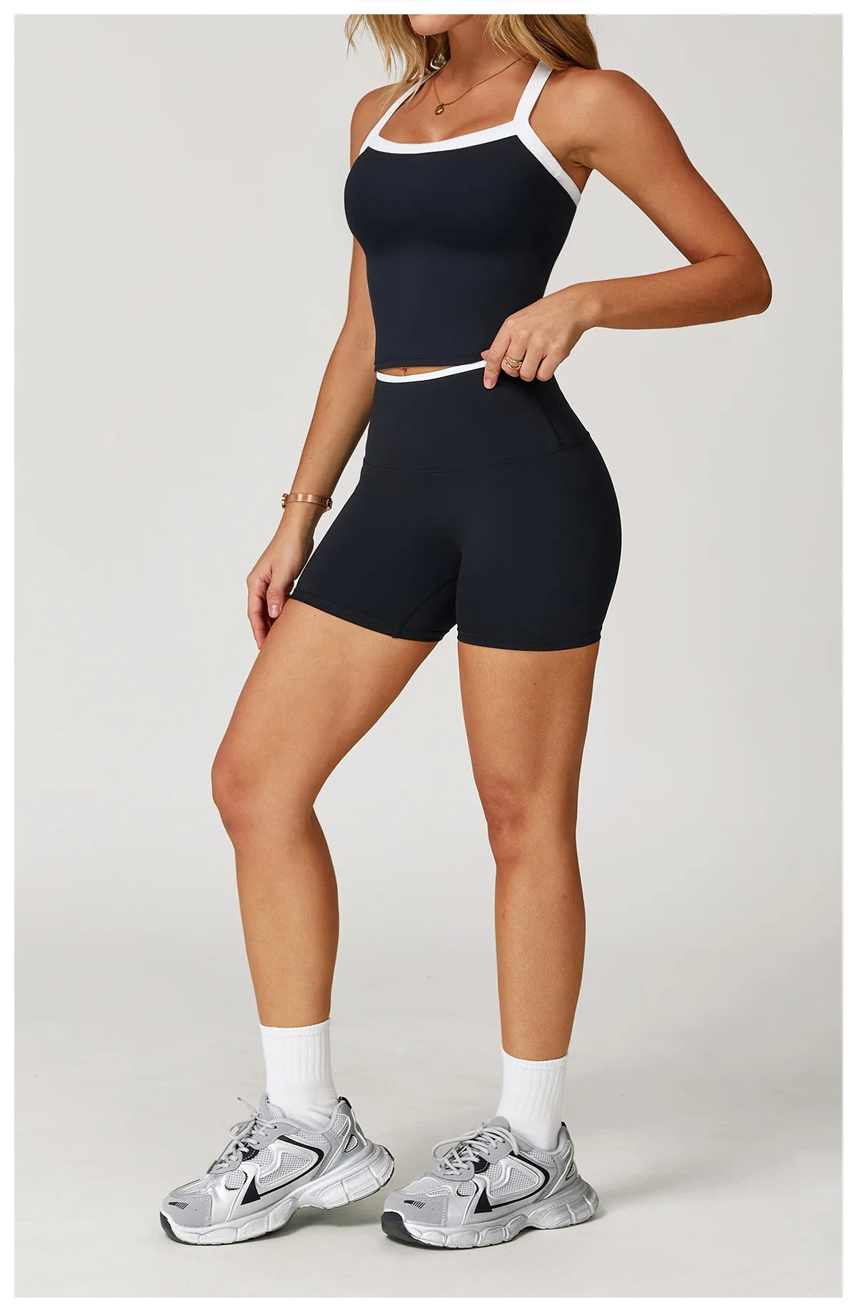 Roupas femininas 2 peças treino conjunto de yoga roupas esportivas ginásio cintura alta bell-bottoms sexy fitness bta terno esportivo