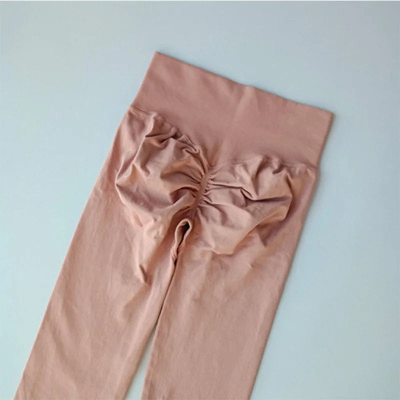 Cintura alta yoga leggings mulheres sem costura push up esporte leggings fitness correndo hip lift calças de yoga altamente elástico ginásio leggings