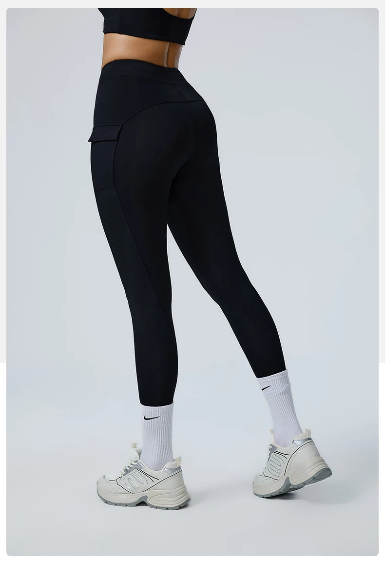 Shorts Leggings Femininos, Calças de Yoga, Leggings de Cintura Alta, Calças de Fitness para Treino, Calças Esportivas para Corrida ao Ar Livre, Roupas Atléticas Femininas