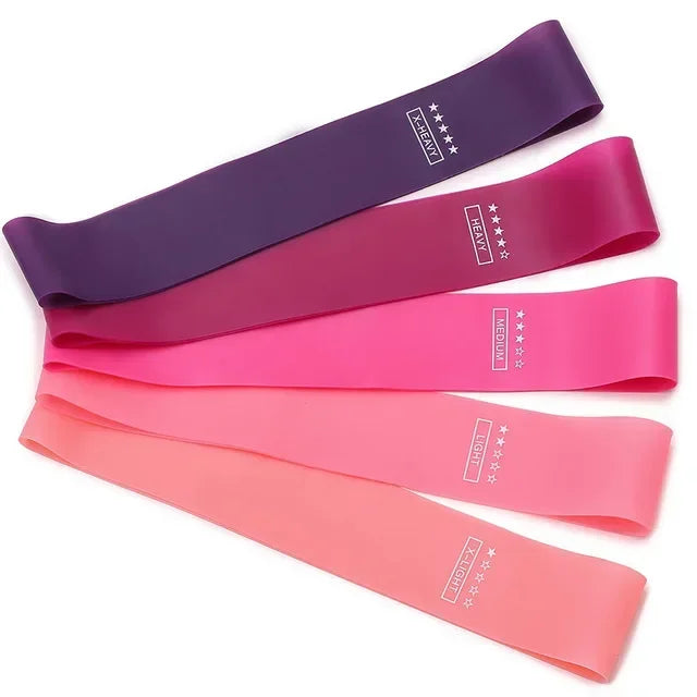 Equipamento de treino de fitness portátil faixas de resistência de borracha yoga ginásio elástico força da goma pilates crossfit feminino peso esportes