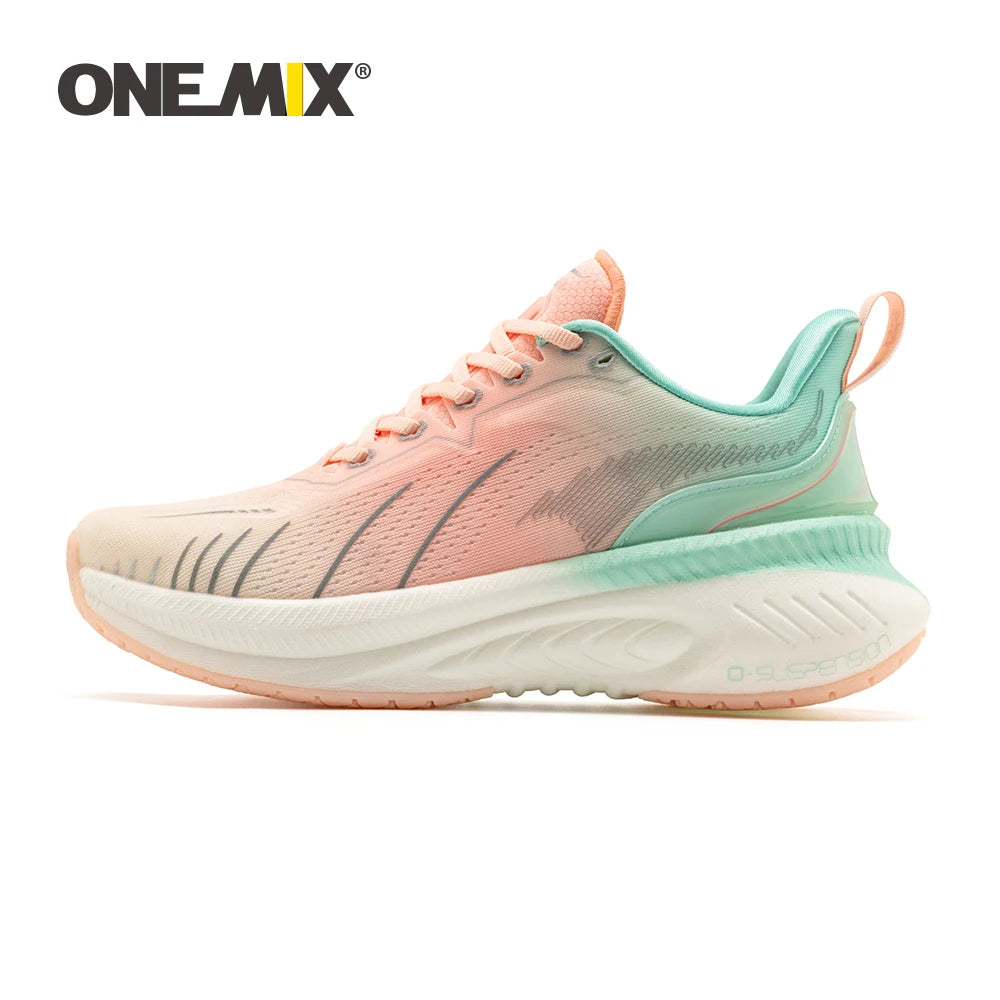 ONEMIX-Tênis de corrida para mulheres, tênis ao ar livre, tênis atléticos, ginástica fitness, caminhada, corrida, calçado feminino