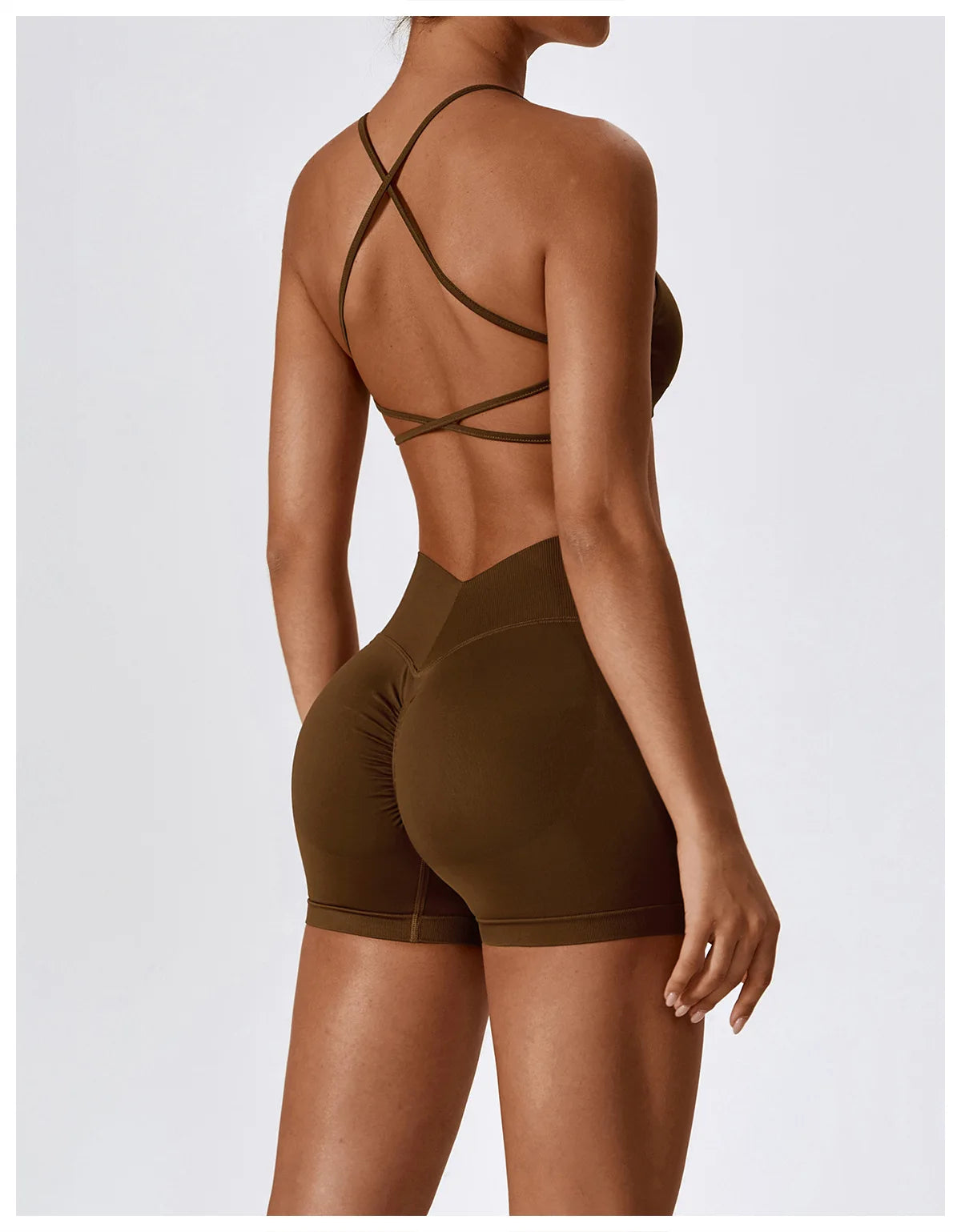 Sutiã Esportivo Feminino Sem Costura de Alto Suporte para Academia, Pilates, Yoga, Top Push-up para Corrida, Ciclismo e Treino, Roupa Íntima Fitness