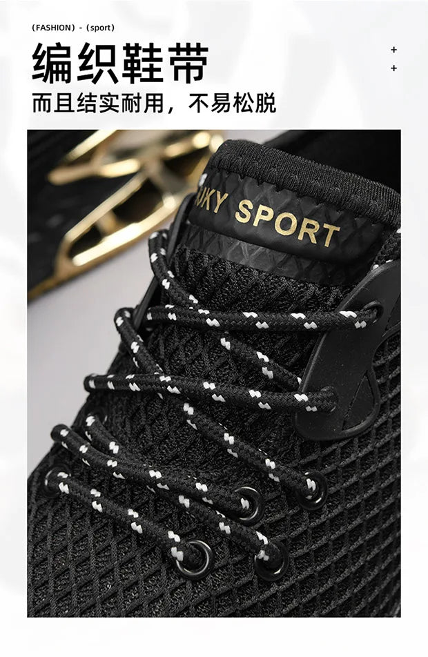 Tênis de luxo respirável masculino, Tênis Masculino, Mocassins casuais, Treinador de corrida, Corrida, Moda