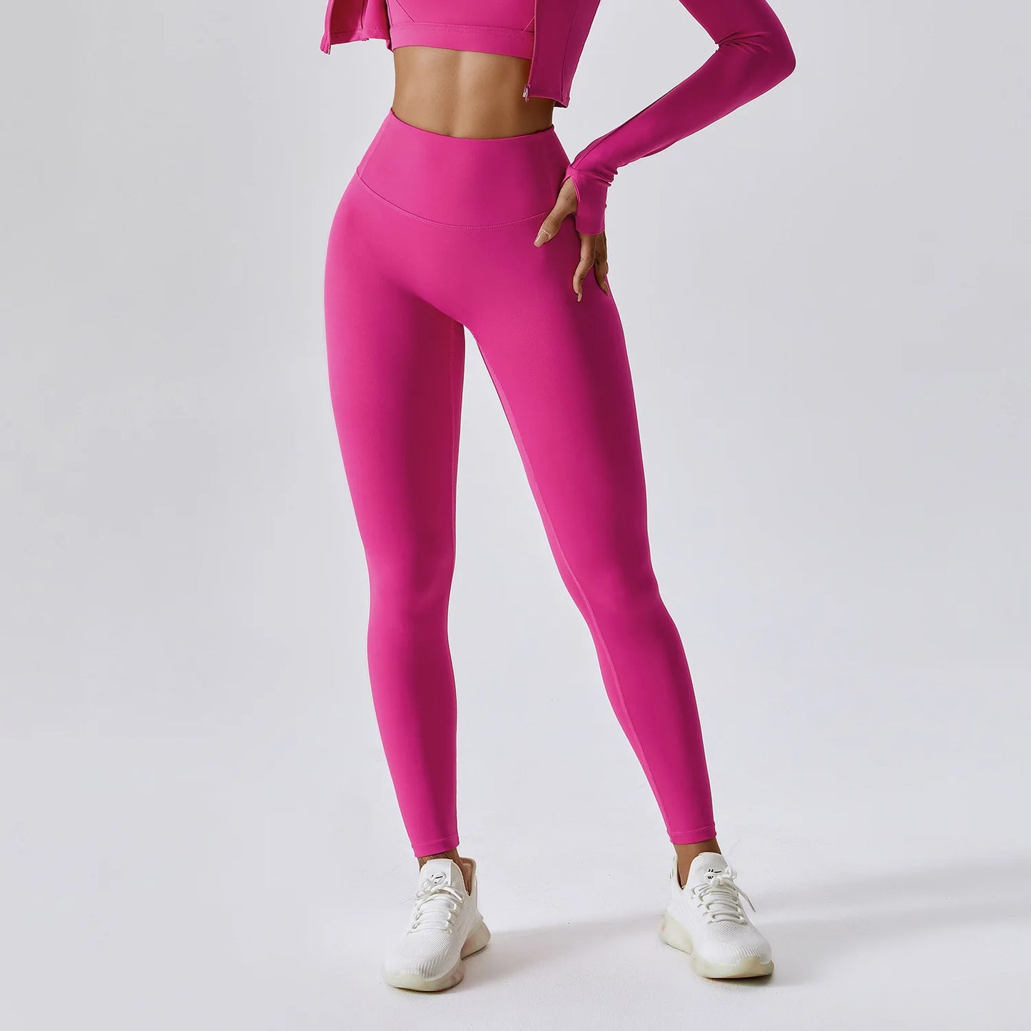 Ginásio feminino push up calças de yoga nu sentimento roupas esportivas elástico cintura alta nádega levantamento esportes fitness apertado sweatpants