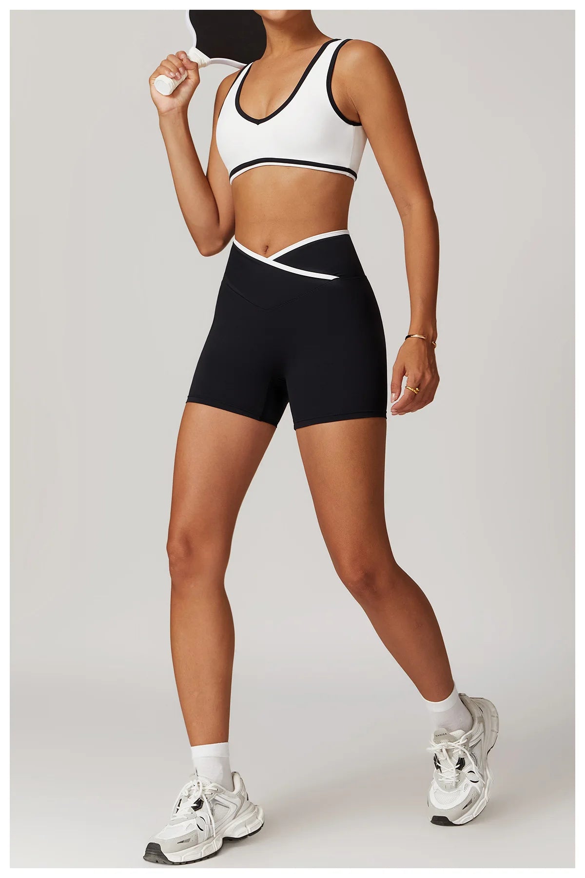 Roupa interior esportiva feminina superior push up fitness yoga sutiã cor bloqueio sutiã de treino ginásio esporte topos para mulher respirável correndo colete