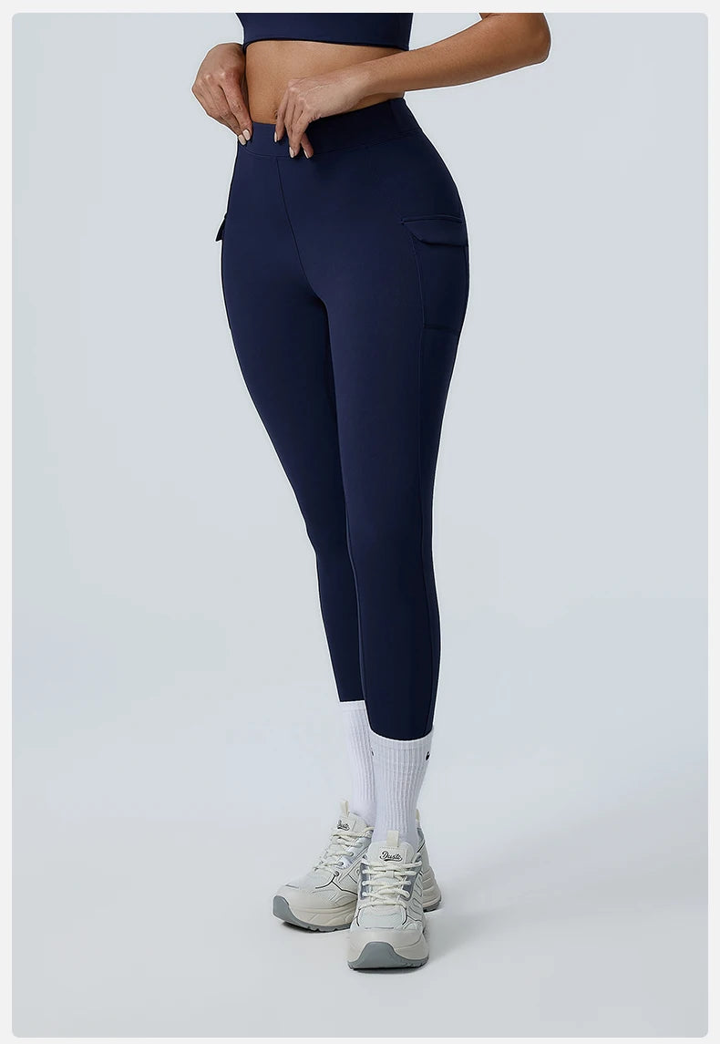 Shorts Leggings Femininos, Calças de Yoga, Leggings de Cintura Alta, Calças de Fitness para Treino, Calças Esportivas para Corrida ao Ar Livre, Roupas Atléticas Femininas