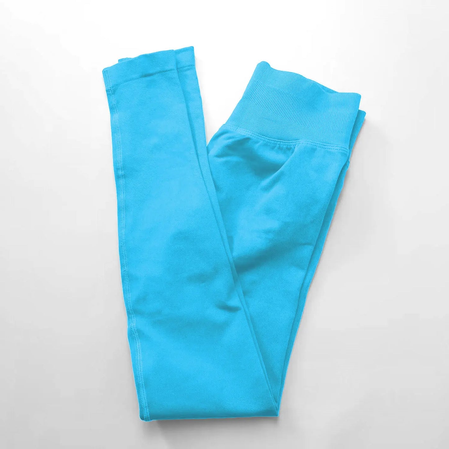 Nclagen impacto leggings mulheres sem costura esportes calças de yoga baixa faixa com nervuras roupas de ginásio fitness treino wear scrunch bum collants