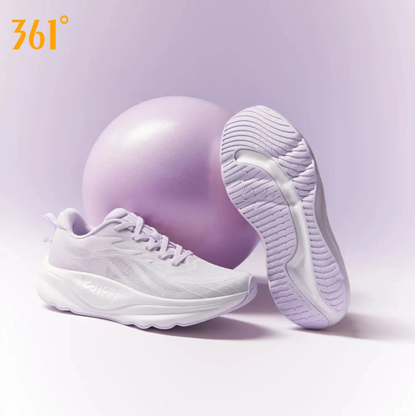 Tênis feminino 361 graus feiyuan 2.0, respirável, absorvente de choque, confortável, para corrida, exercício aeróbico, 682612220