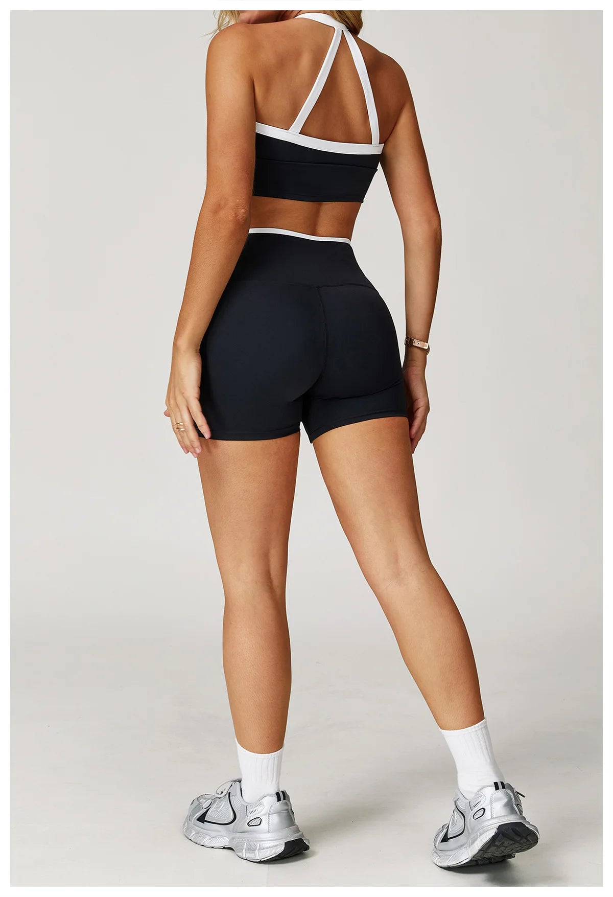 Roupas femininas 2 peças treino conjunto de yoga roupas esportivas ginásio cintura alta bell-bottoms sexy fitness bta terno esportivo