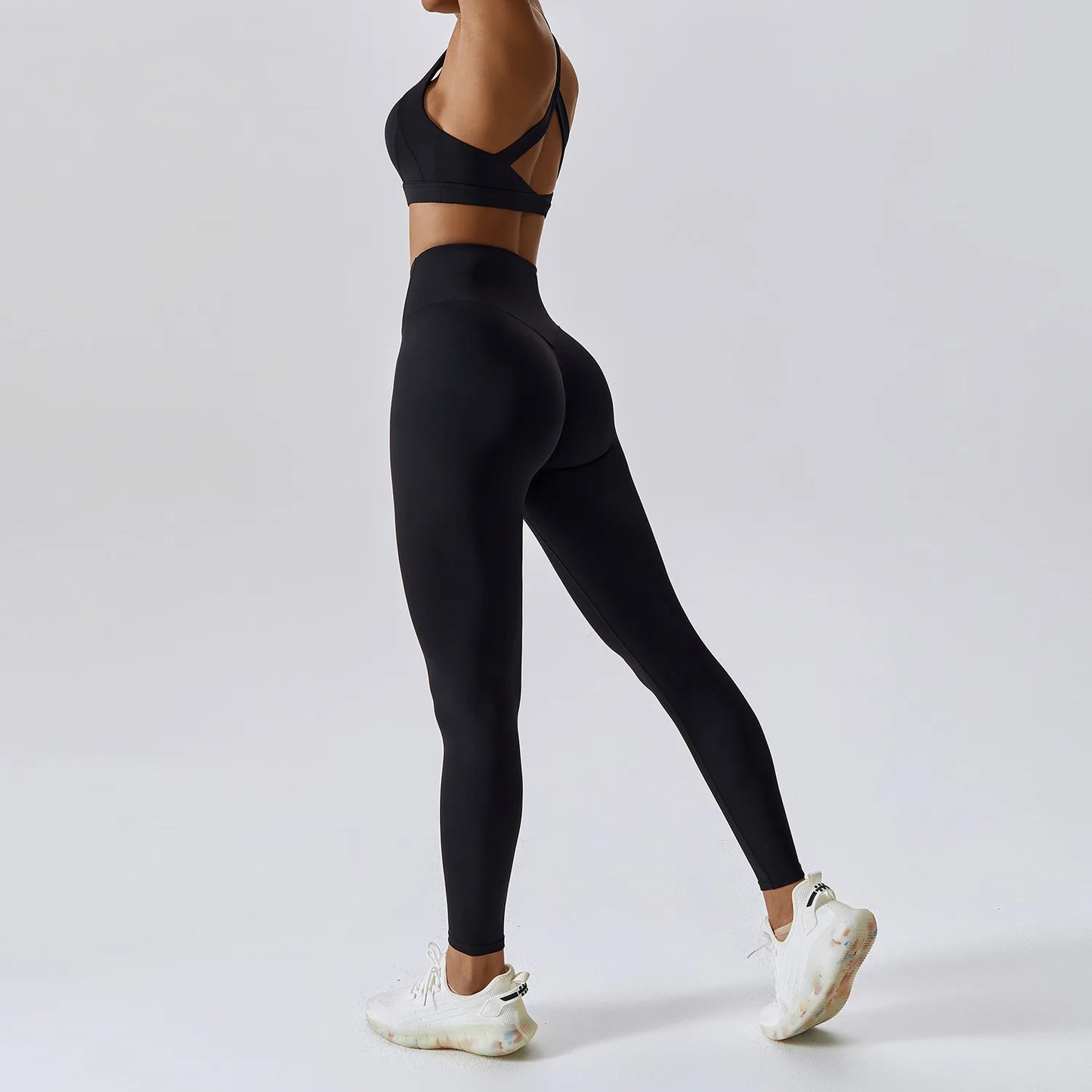 3 pçs conjunto de yoga roupas de ginásio 2 pçs roupas esportivas femininas ternos de yoga conjunto de fitness treino feminino jaqueta esportiva manga longa ginásio legging