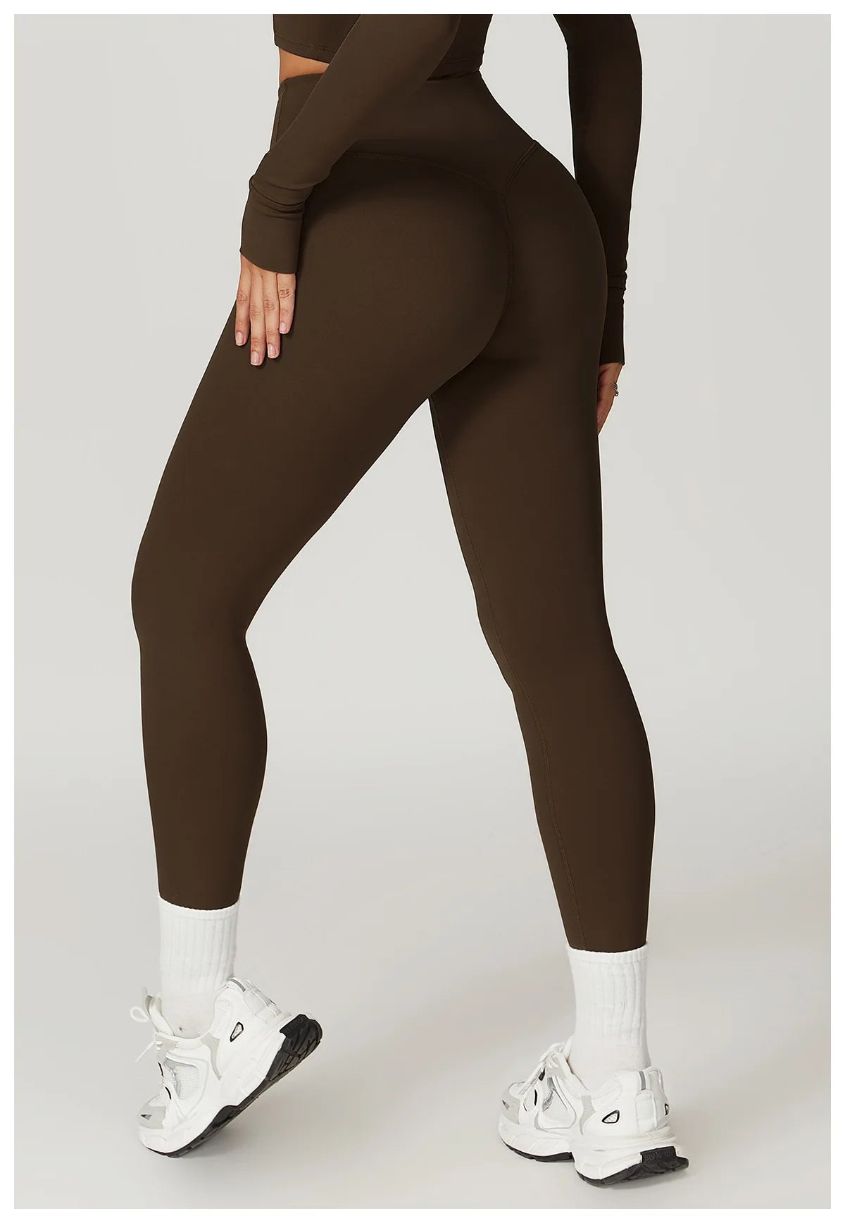 Ginásio feminino push up calças de yoga nu sentimento roupas esportivas elástico cintura alta nádega levantamento esportes fitness apertado sweatpants