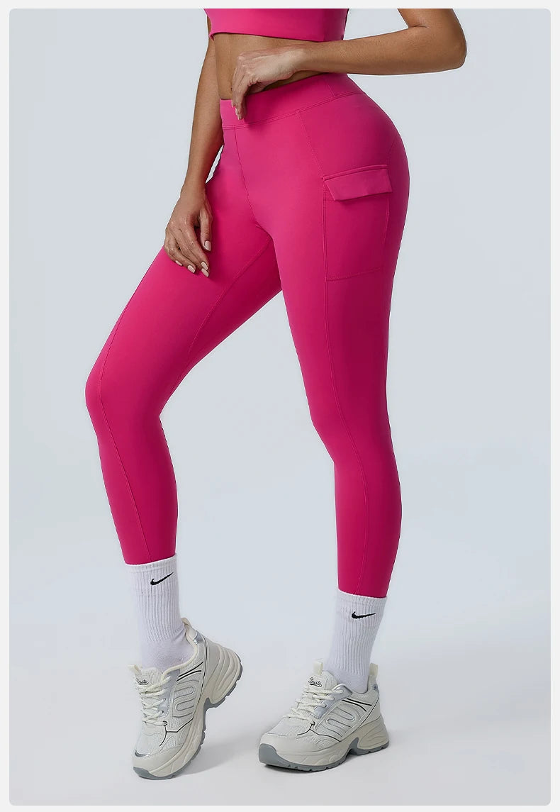 Shorts Leggings Femininos, Calças de Yoga, Leggings de Cintura Alta, Calças de Fitness para Treino, Calças Esportivas para Corrida ao Ar Livre, Roupas Atléticas Femininas