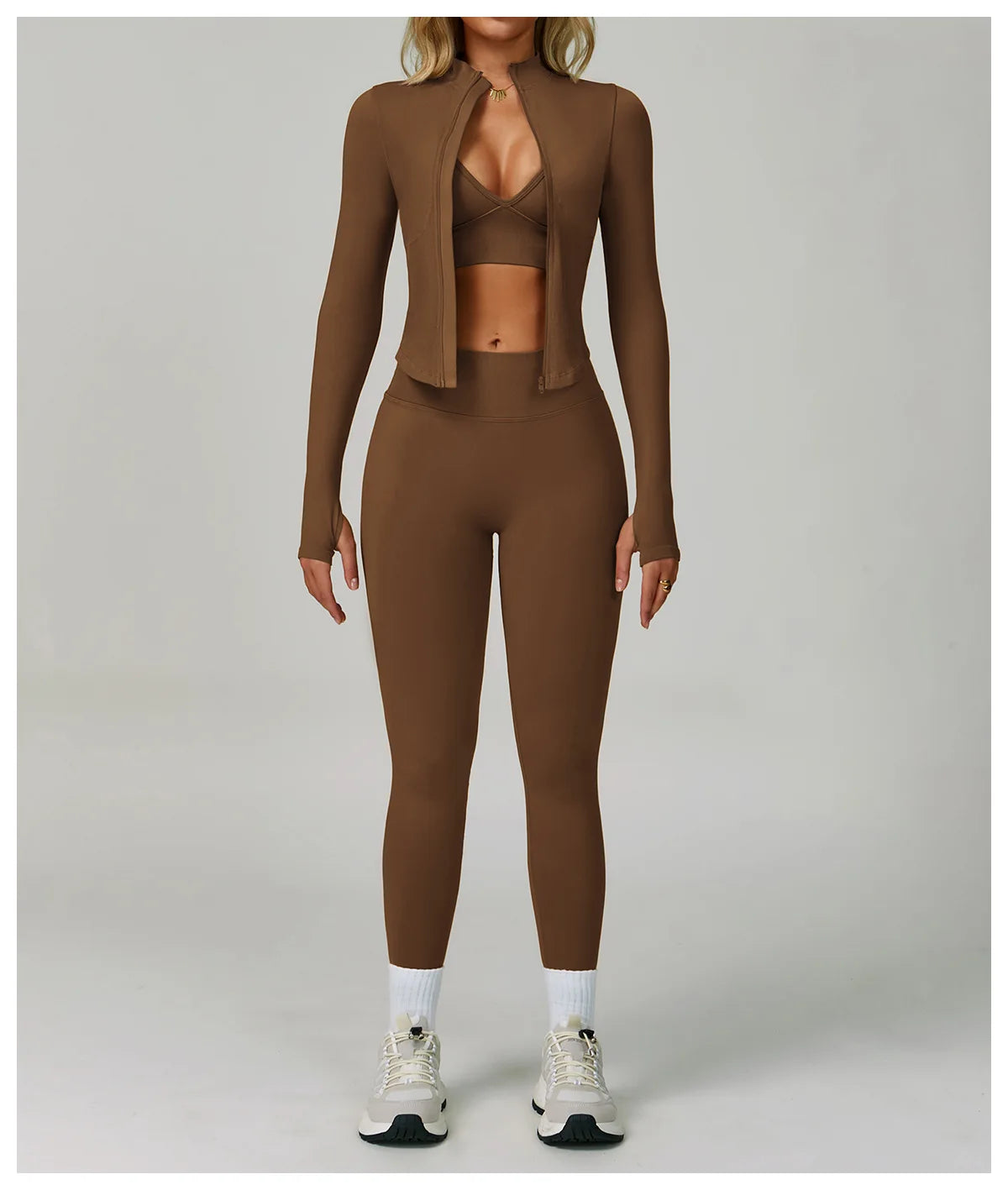 2/3 pçs sem costura esporte yoga conjunto feminino respirável cintura alta fitness sportwear feminino conjunto de roupa interior ginásio roupas de treino