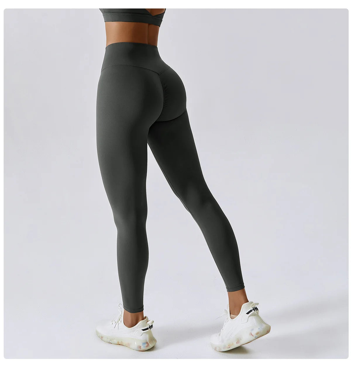 Ginásio feminino push up calças de yoga nu sentimento roupas esportivas elástico cintura alta nádega levantamento esportes fitness apertado sweatpants