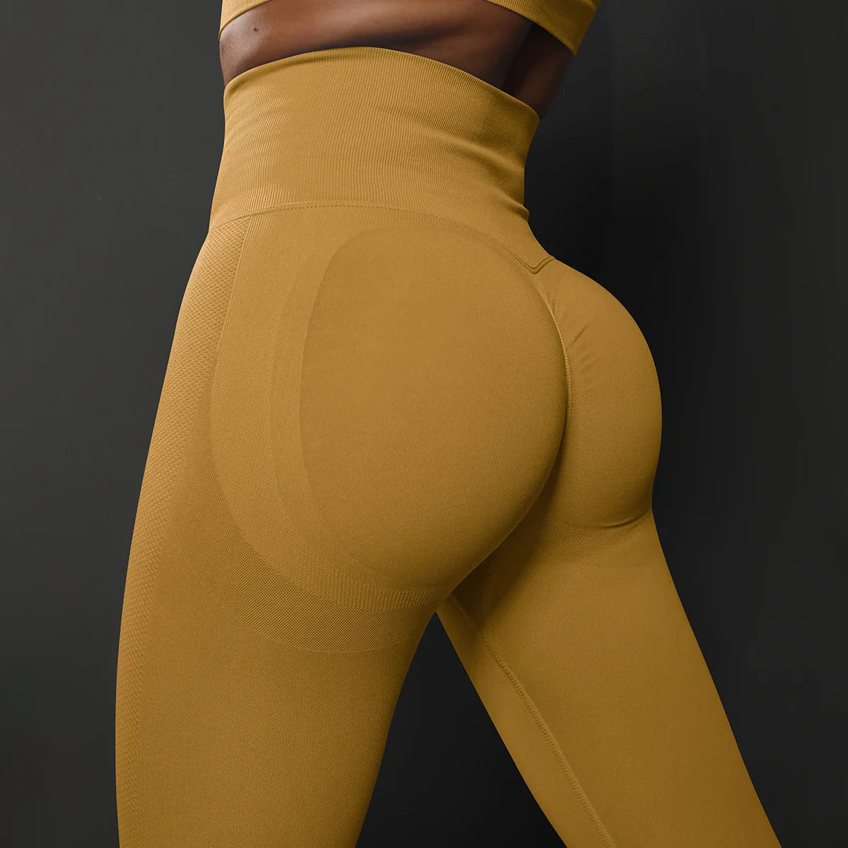 Cintura alta yoga leggings mulheres sem costura push up esporte leggings fitness correndo hip lift calças de yoga altamente elástico ginásio leggings