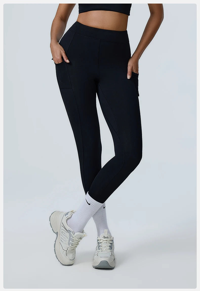 Shorts Leggings Femininos, Calças de Yoga, Leggings de Cintura Alta, Calças de Fitness para Treino, Calças Esportivas para Corrida ao Ar Livre, Roupas Atléticas Femininas
