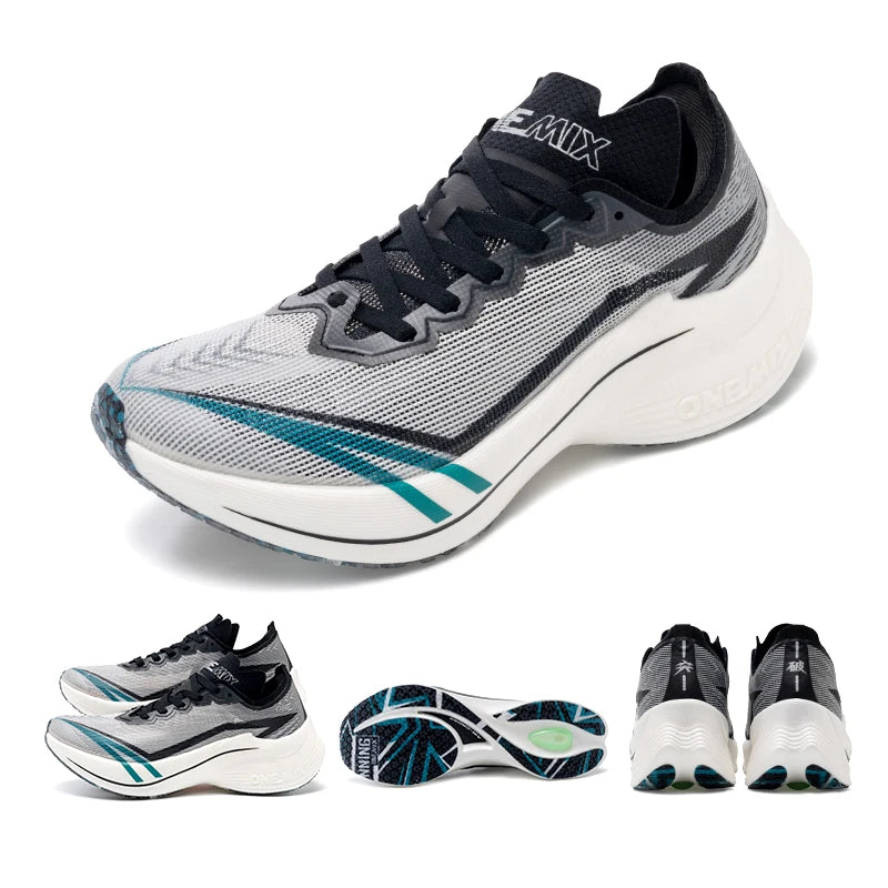 Tênis de Corrida ONEMIX 2026 Tupo Novo com Placa de Carbono para Maratona: Suporte Estável e Amortecimento Ultraleve para Absorção de Impacto