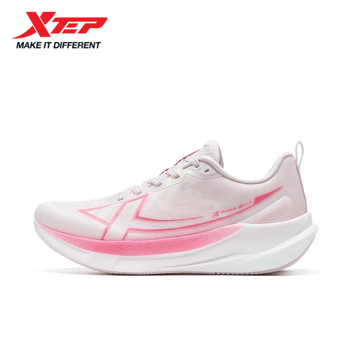 Xtep 2000km 5.0 tênis de corrida feminino almofada cor misturada durável na moda leve elasticidade sola tênis 874118110024