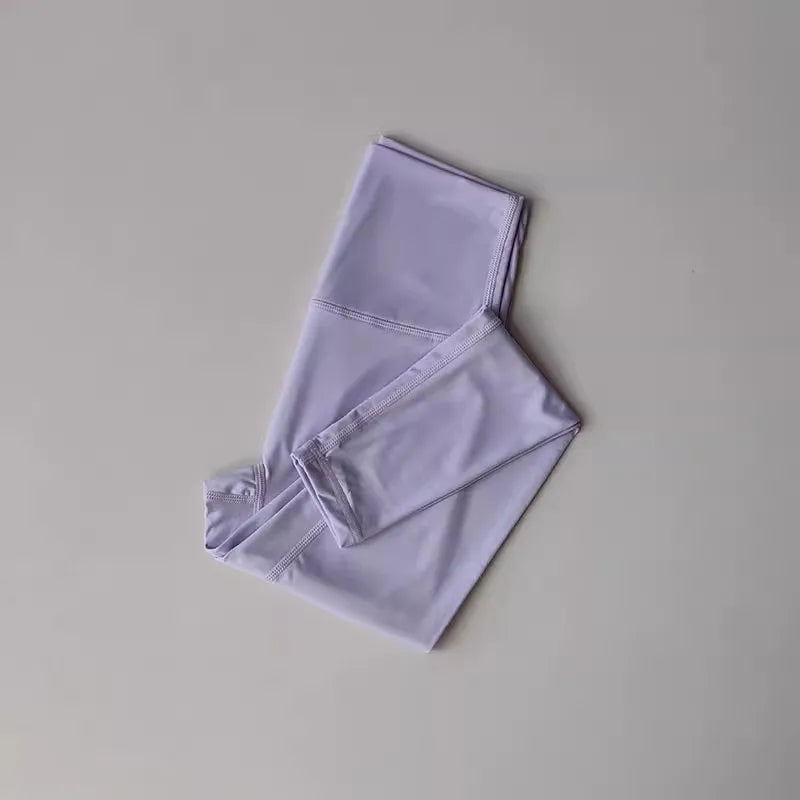 Conjunto de Yoga Feminino, Conjunto de Treino de 2 Peças, Leggings de Cintura Alta, Sutiã Esportivo, Roupa de Academia, Conjunto de Fitness