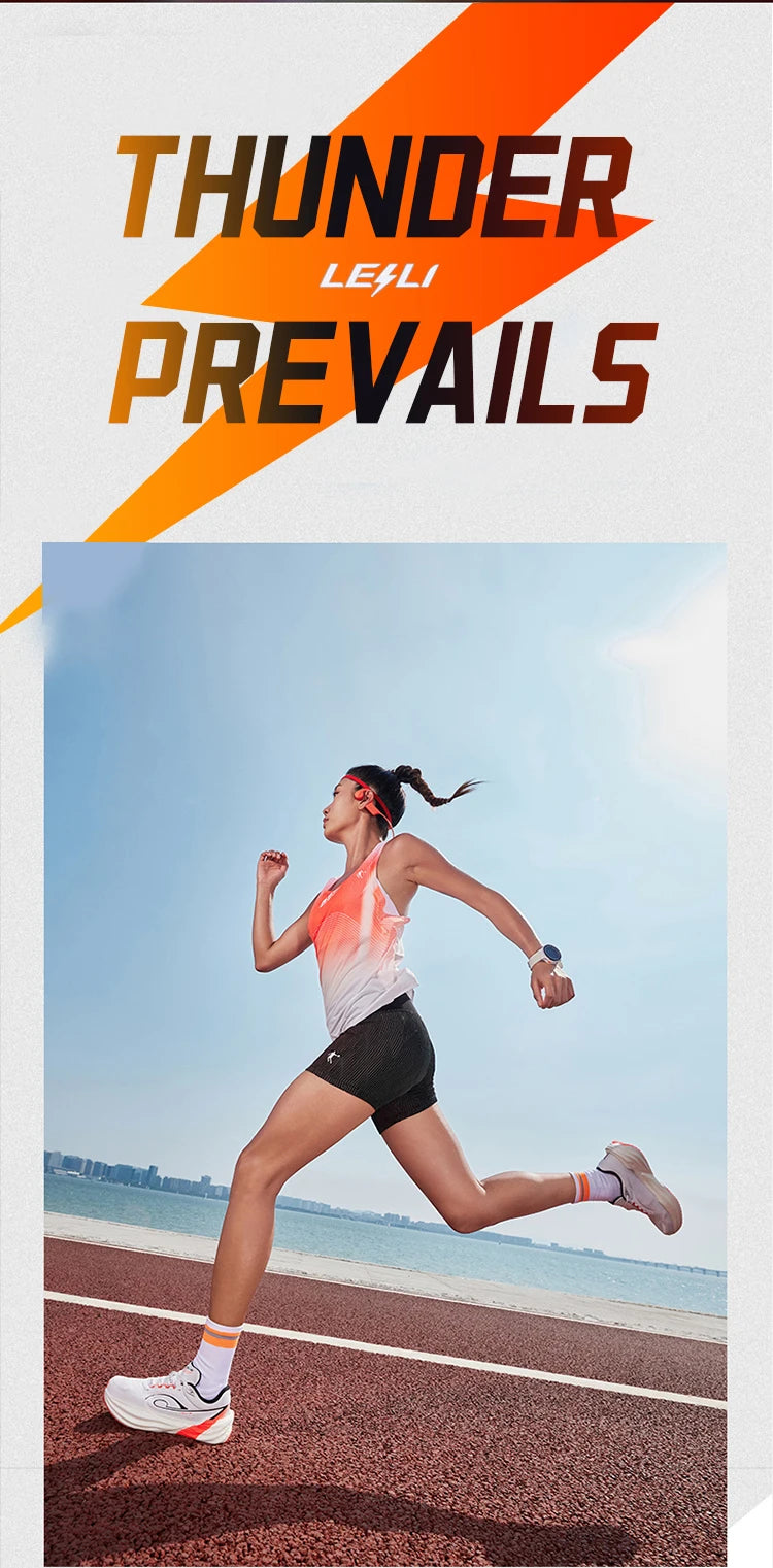 Tênis de Corrida Feminino QIAODAN TG1.0 para Maratona 2026 Novo, Plataforma, Amortecimento de Impacto, Macio, para Longa Distância QDB022253285