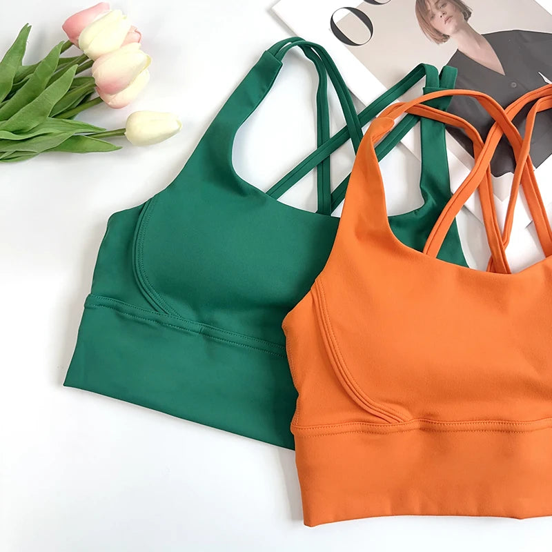 2 pçs conjuntos de yoga nu sentir ginásio conjunto feminino roupas de treino cintura alta shorts de yoga e tiras sutiã esportivo conjuntos curtos verão