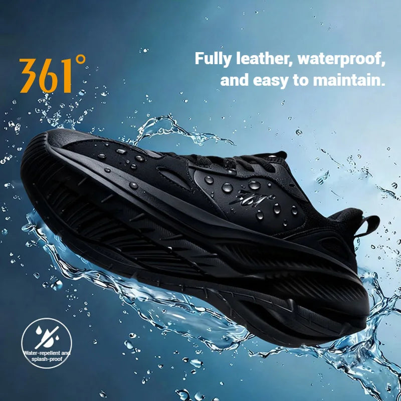 Tênis de corrida 361 Degrees Fengye 5.0, leve, resistente ao desgaste, absorve choques, respirável, sola macia, tênis masculino 672542210F
