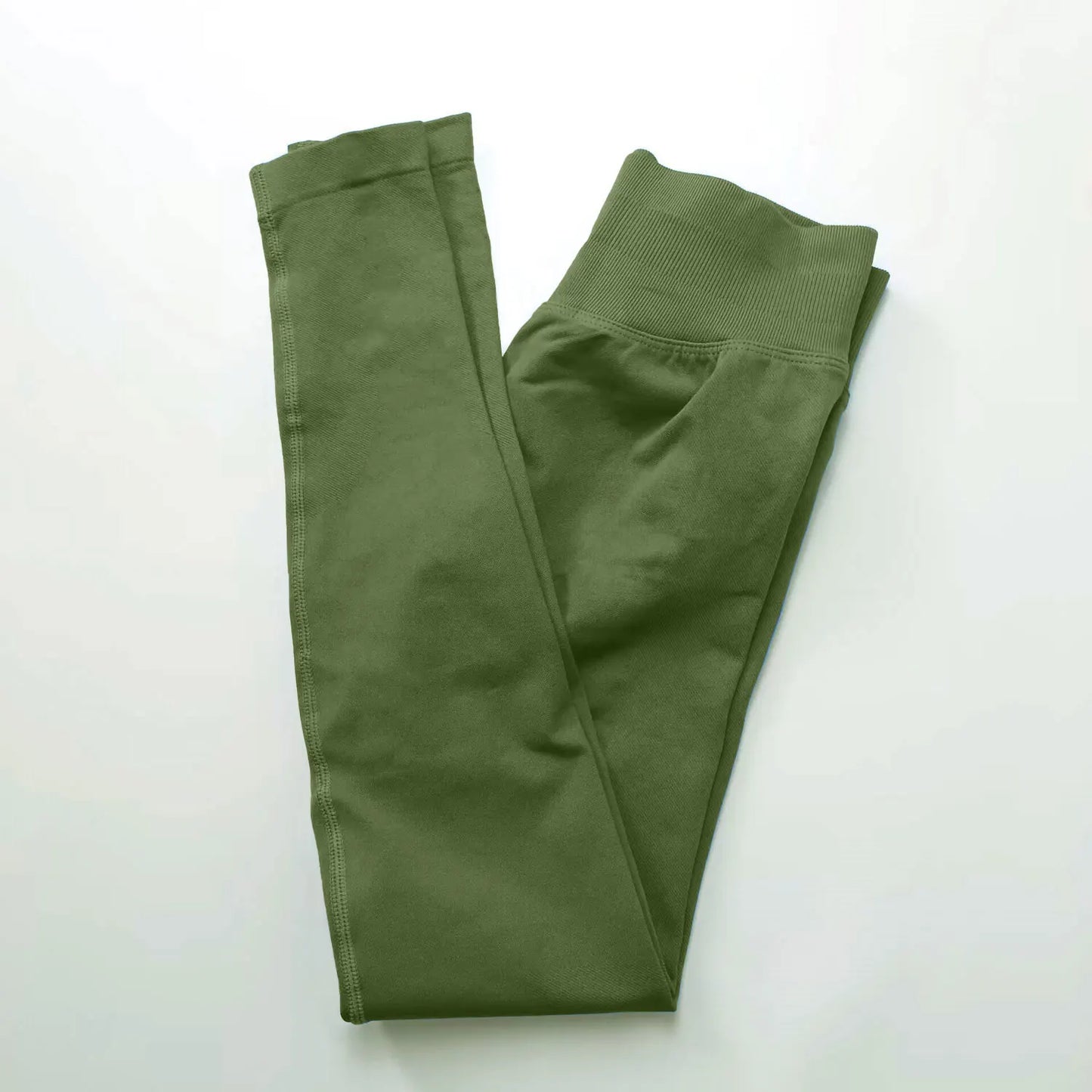 Nclagen impacto leggings mulheres sem costura esportes calças de yoga baixa faixa com nervuras roupas de ginásio fitness treino wear scrunch bum collants