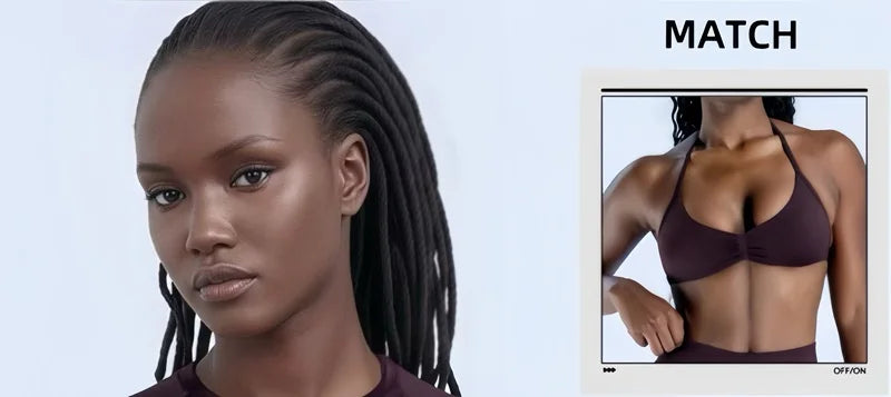 HISTELLO Top Halter Sem Costura Longline com Alças para Academia Feminino com Sutiã Embutido e Bojo Removível - Roupa Ativa para Yoga
