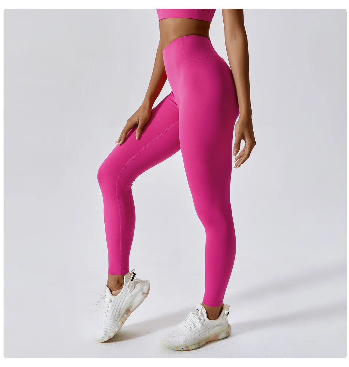Ginásio feminino push up calças de yoga nu sentimento roupas esportivas elástico cintura alta nádega levantamento esportes fitness apertado sweatpants