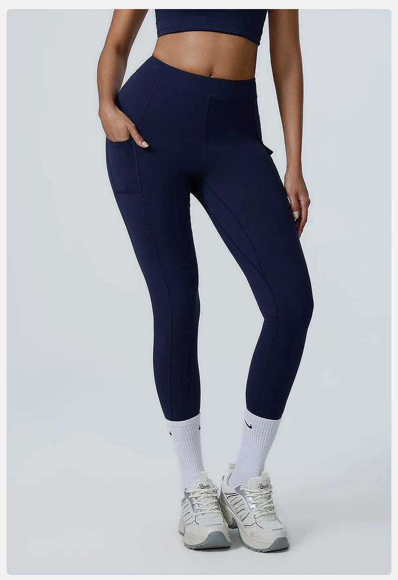 Shorts Leggings Femininos, Calças de Yoga, Leggings de Cintura Alta, Calças de Fitness para Treino, Calças Esportivas para Corrida ao Ar Livre, Roupas Atléticas Femininas