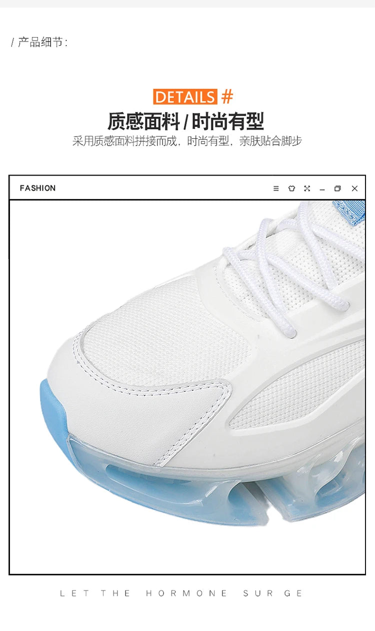 Tênis de luxo respirável masculino, Tênis Masculino, Mocassins casuais, Treinador de corrida, Corrida, Moda