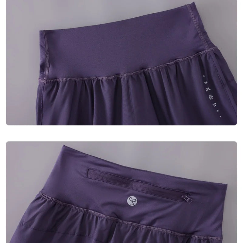 Drur shorts de ciclismo feminino cintura alta secagem rápida yoga shorts mulher verão esportes calças curtas com forro interno roupas de ginásio