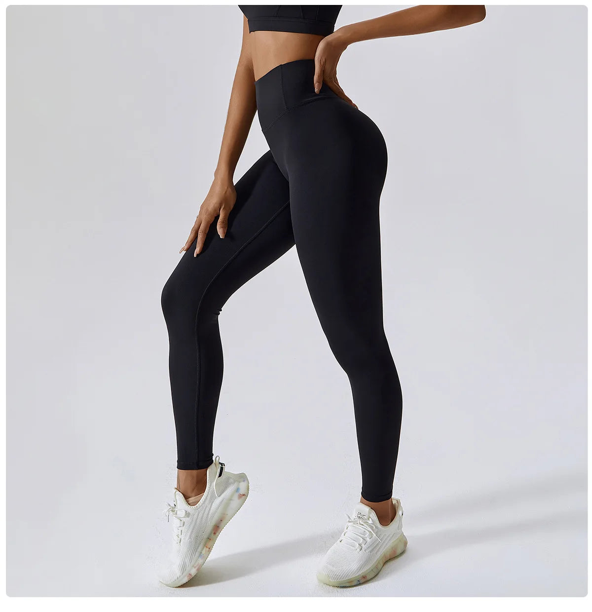 Ginásio feminino push up calças de yoga nu sentimento roupas esportivas elástico cintura alta nádega levantamento esportes fitness apertado sweatpants