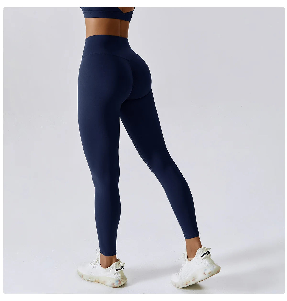 Ginásio feminino push up calças de yoga nu sentimento roupas esportivas elástico cintura alta nádega levantamento esportes fitness apertado sweatpants