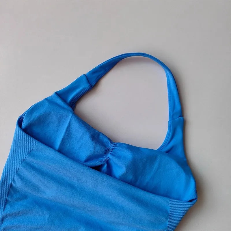 Colete de ioga halter, esportes de corrida à prova de choque, roupa íntima esportiva de alta resistência, fitness, suspensório de pilates, costas bonitas, outono